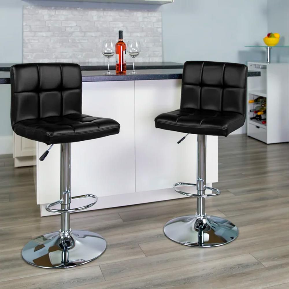 Tabouret réglable en cuir de la collection Heavenly