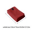 thumbnail image 3 of ZZkhGO Portable USB Heated Blanket, Fast Heating Electric Throw, Adjustable Temperature Zipper Wrap for Travel Camping, 3 of 7