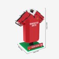 thumbnail image 4 of Manchester United - BRXLZ 3D Personalized Jersey Construction Kit (1035 Pieces), 4 of 4