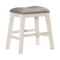 thumbnail image 1 of Topline Home Furnishings Whitewash Finished Stools, 1 of 3