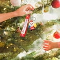 thumbnail image 1 of Christmas Santa Keychain For Christmas Couples Christmas Tree 3D Keychain With Garland Lights Glass Ornament Beach Set Beard Swinging Car Cow Hanging Decorations from Ceiling, 1 of 3
