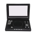 thumbnail image 1 of Lecteur Dvd Mobile Portable de 9,8 Pouces avec Mini Télé, Lecteur Hd, Batterie Rechargeable Intégrée, Prise en Charge Carte SD/port USB/DVD, Écran Haute Résolution, 1 of 6