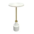 thumbnail image 1 of Take Me Home - Izie Marble Side Table, 1 of 3