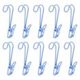 thumbnail image 1 of MasteelfCA 10 Pcs Pince Simple Colorée Enduite de Plastique avec Crochet Épingle à Vêtements Multifonction m, 1 of 8
