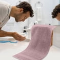 thumbnail image 2 of SIfdSeng Get it Fast Household Pure Cotton Washcloth Absorbent Cotton Plain Towel 74*33Cm, 2 of 9