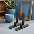 thumbnail image 3 of Minkissy 2 Pcs Support d'Exposition de Table en Métal Noir pour Panneau Perforé, Accessoires, Support de Rangement Durable, 3 of 8