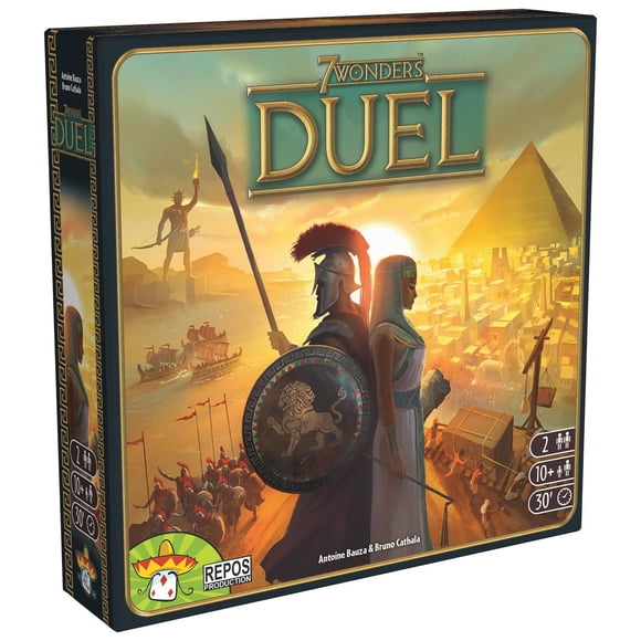 7 Wonders Duel - (English Version) - A board game by Repo from Antoine Bauza