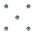 thumbnail image 1 of Transemion Grille de Remplacement pour Microphone, Tête de Micro Filaire Détachable Type 2 5Ensemble, 1 of 6