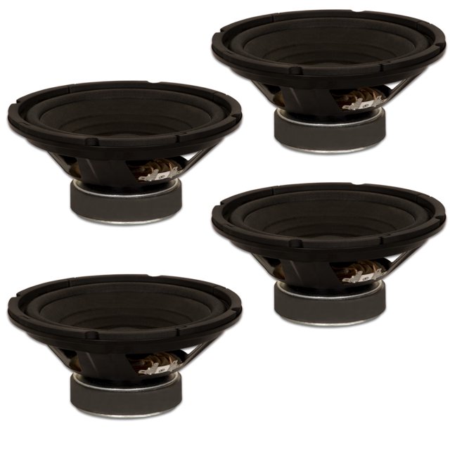 4 Haut-Parleurs de Graves Goldwood Sound GW-8002/8 OEM de 130 Watts Unité
