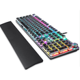 thumbnail image 1 of Clavier Mécanique Véritable Clavier à Axes Verts Jeu de Bureau Ordinateur Portable Ordinateur de Bureau Clavier Filaire pour Ordinateur Portable Ordinateur PC Jeux, 1 of 9