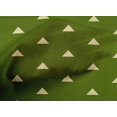 thumbnail image 4 of oneOone Cotton Cambric Dark Green Fabric Triangle Geometric Sewing Craft Projects Fabric Prints By Yard 42 Inch Wide, 4 of 4