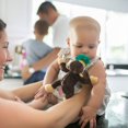 thumbnail image 2 of WubbaNub - Newborn Infant Baby Pacifier with Plush Animal - Monkey, 2 of 5
