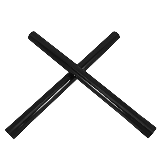 Shisuyan Vacuum Cleaner Hose Extension Abs Black 2Pcs 37.50X1.3X1.3In