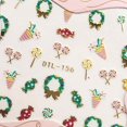 thumbnail image 2 of Xingzhi Nails Art Sticker Merry Christmas 3D Golden Elements Nail Wrap Sticker Tips DIY Manicura Stickers Tool, 2 of 6