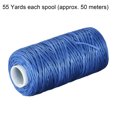thumbnail image 2 of Unique Bargains Denim Blue Polyester Waxed Leather Sewing Thread, 55 Yards, 2 of 6