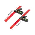 thumbnail image 3 of 12 Inch Heavy Duty Combination Square Aluminum Alloy 45°/90° Woodworking Square Tool Multifunctional Rafter Combo Square Measuring Tools, 3 of 4