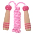 thumbnail image 1 of Children Jump Rope Adjustable Skipping Ropes Wooden Handle Jumping Ropes, 1 of 8