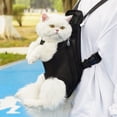 thumbnail image 2 of Boovnll Pet Carrier, Well-Ventilated Lightweight Portable Aircraft Compatible Pet Backpack Portable Mesh Breathable Backpack for Outdoor Use, Dog Carrier, Dog Carriers for Small Dogs, 2 of 3
