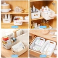 thumbnail image 3 of Amdohai Storage Basket Desktop Portable Kitchen Refrigerator Basket Bathroom Desktop Storage Box Snack Cosmetic Organizing Box for Cabinet Office, 3 of 7