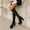 Black, variant on EGNMCR Knee High Boots Fashion Large Size Boots Women Long Tube High Heels Shoes Boots Boots Knight Boots Over The Knee Boots