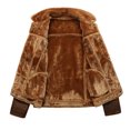 thumbnail image 4 of Qertyioot Tops for Men Fall Winter Casual Long Sleeve Button Fashion Jacket, 4 of 8