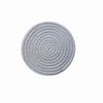 thumbnail image 1 of Ensemble de Table en Corde de Coton Tissée pour Cuisine, Tapis de Table Résistant à la Chaleur, Dessous de Verre Ronds, 1 of 7