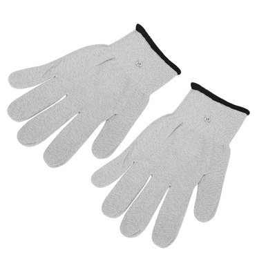 Gant pour Machine pour TENS, Gant pour Électrode Doux et Résistant pour Appareil de Masseur d'Électrothérapie pour Beauté et Soins de Santé