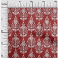 thumbnail image 2 of oneOone Velvet Maroon Fabric Block Dress Material Fabric Print Fabric By The Yard 58 Inch Wide-F4, 2 of 5
