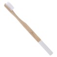 thumbnail image 3 of 6 Colors Soft Nylon Brush Bamboo Handle Toothbrush Delicate Design Small Brush Head Design 6 Colors to Choose, 3 of 7