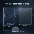 thumbnail image 4 of 1000 Protège-Cartes en Plastique Rigide, 3"x4" Protège-Cartes de Hockey en Plastique Rigide pour Baseball, Hockey et Cartes à Échanger (500 Protège-Cartes Rigides + 500 Protège-Cartes Transparents), 4 of 7