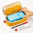 thumbnail image 5 of zanvin Large Capacity Canvas Pencil Case with Zipper, Assorted Colors, 1 Pack, 5 of 5