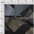 thumbnail image 2 of oneOone Rayon Dusty Blue Fabric Geometrical Fabric For Sewing Printed Craft Fabric By The Yard 56 Inch Wide, 2 of 4