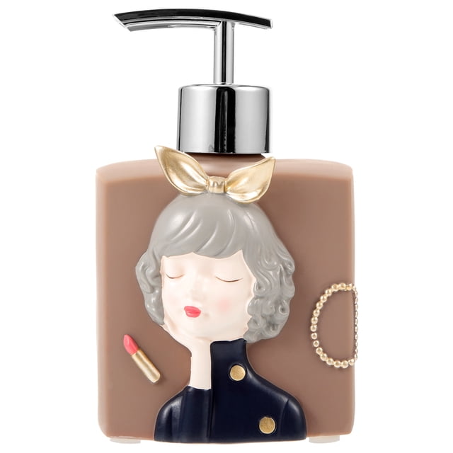 Liquid Lotion Dispenser Fashion Shampoo Bottle Hand Soap Dispenser for Kitchen Sink 330ml