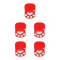 thumbnail image 3 of relayinert Stylish Cat Paw Gaming Mouse Mat Wrist Protection Non-slide Base Safe Cute DS-001 bright red 5Set, 3 of 6