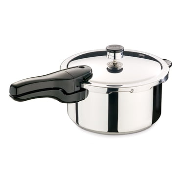 Presto 01341 Autocuiseur en Acier Inoxydable de 4 Pintes, Base Tri-Plaquée, Argent