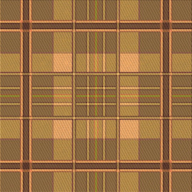 Ahgly Company Machine Washable Indoor Square Transitional Saddle Brown Area Rugs, 6' Square