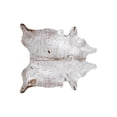 thumbnail image 1 of H-Natural Kobe Salt & Pepper 6'X7' Cowhide Rug, 1 of 2