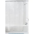 thumbnail image 4 of Mainstays Softy Waterproof PEVA Shower Liner, 70" x 72", Clear, 4 of 6