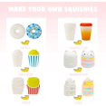 thumbnail image 3 of LovesTown DIY Paintable Squishies Making Kit, 6 PCS Food-Shaped Craft Set for Girls and Boys, Perfect Christmas Gift and Birthday Favor, 3 of 5