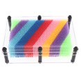 thumbnail image 2 of HILABEE 3D Pin Toy, Plastic Pin Art Board for Kids, Inspire Imagination for Children Transparent M, 2 of 9