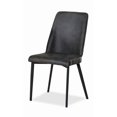 thumbnail image 1 of Topline Home Furnishings Grey Padded Side Chairs, 1 of 3