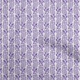 thumbnail image 1 of oneOone Cotton Flex Purplish Blue Fabric Block Sewing Material Print Fabric By The Yard 40 Inch Wide-AW, 1 of 5