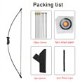 thumbnail image 3 of Runzkzy Beginner Teenagers Hunting and Shooting Bow Arrow Crossbow Target Suction Cup Package Teenagers Small Bow Package, 3 of 10