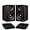 Natural Walnut, variant on Fluance Ai41 White Walnut Powered 2.0 Stereo Bookshelf Speakers with 5" Drivers, 90W Amplifier for Turntable, TV, PC and Bluetooth 5 and High Density Acoustic Foam Isolation Pads 8.5" x 6.35"