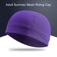 thumbnail image 3 of Skull Cap Moisture Wicking Beanie Cap Sun UV Protection Motorcycle Helmet Liner Cap, 3 of 6