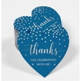 thumbnail image 2 of Inkdotpot Thanks For Celebrating With Me Birthday Bottle Tag Real Silver Foil Favor Hang Tags Pack Of 50, 2 of 6