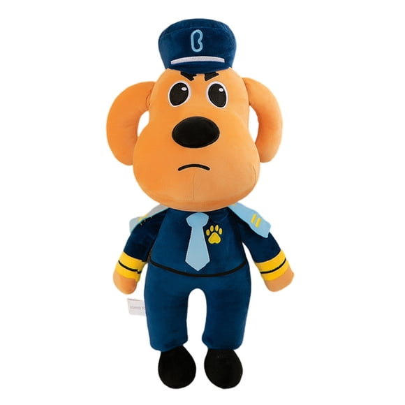 EDTara Sheriff Labrador Dog Plush Toy Anime Cartoon Doll Security Sergeant Christmas Birthday Gifts For Boys And Girls