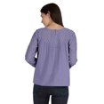 thumbnail image 4 of Moomaya Haut en Dentelle Style Victorien pour Femmes Manches Longues Tunique Décontractée Unie, 4 of 6