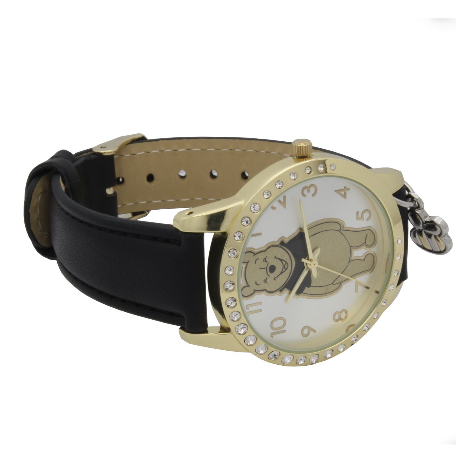 Adult Spiderman Black Metal Bracelet Watch