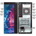 thumbnail image 4 of Dell Custom RGB Desktop PC, Intel Core i5 Processor, 16GB RAM, 256GB SSD, Wi-Fi, Bluetooth, 4K Support, HDMI, DisplayPort, Windows 11 Pro Refurbished, 4 of 4